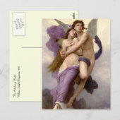 Ontvoering van Psyche door Bouguereau Briefkaart (Voorkant / Achterkant)
