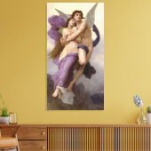 Ontvoering van Psyche (L'enlèvement de Psyché) Canvas Afdruk (Insitu (Woonkamer))