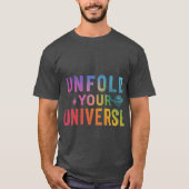 ontvouwen_ je_ universum_T-Shirt T-shirt (Voorkant)