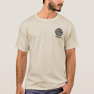 Ontwaak de kracht van Ra: het oog van Horus T-shirt