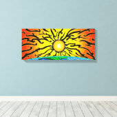 Ontwaakt - Canvas Afdrukken (Insitu (Houten vloer))