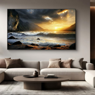 Ontwaakt Horizon Canvas Afdruk