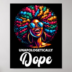 Ontwapend Drug Black History Month Afrikaans Poster