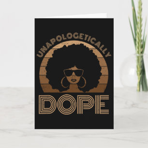 Ontwapend Drug Melanine Afro Koningin Zwart Zijn Kaart