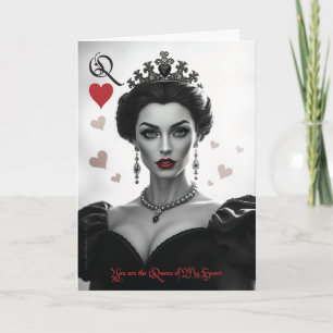 Ontwerp 02 Queen of My Heart Valentijn Kaart