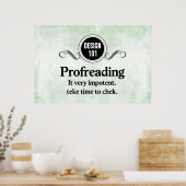 Ontwerp 101: Profreading (review)... Poster (Keuken)