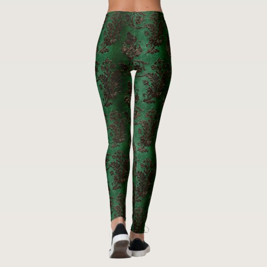 Ontwerp 10 van de Bronze Velvet reeks Leggings (Achterkant)