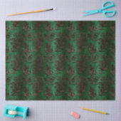 Ontwerp 10 van de Bronze Velvet reeks Tissuepapier (Craft)