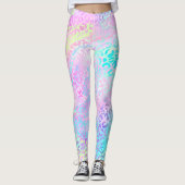Ontwerp 10 van de Iridescent Leopard-reeks Leggings (Voorkant)