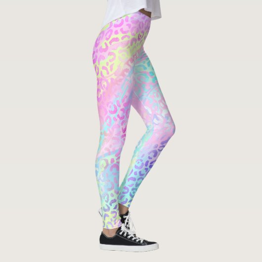 Ontwerp 10 van de Iridescent Leopard-reeks Leggings (Rechts)
