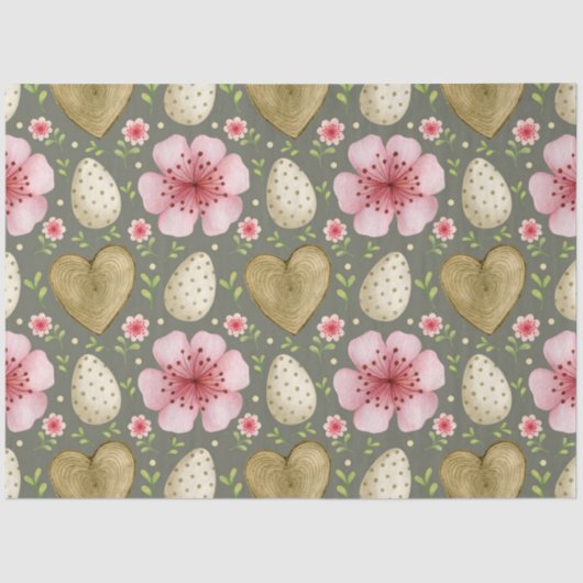 Ontwerp 10 van de paasbundelreeks tissuepapier (Voorkant)