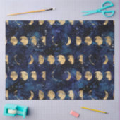 Ontwerp 11 van de Galaxy Moon-serie Tissuepapier (Craft)