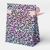 Ontwerp 12 van de Iridescent Leopard-reeks Bedankdoosjes (Achterkant)