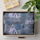 Ontwerp 1 van de blauwe bijenreeks tissuepapier (Geschenk)