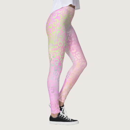 Ontwerp 1 van de Iridescent Leopard-reeks Leggings (Rechts)