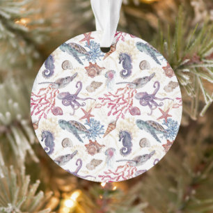 Ontwerp 1 van de samenstellingsreeks onderwater Wa Ornament