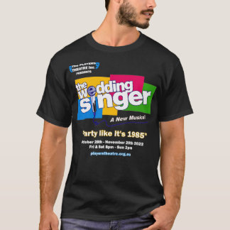 Ontwerp 1 van de Wedding Singer T-shirt