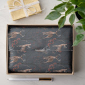 Ontwerp 1 van de Winterbos Reeks Tissuepapier (Geschenk)