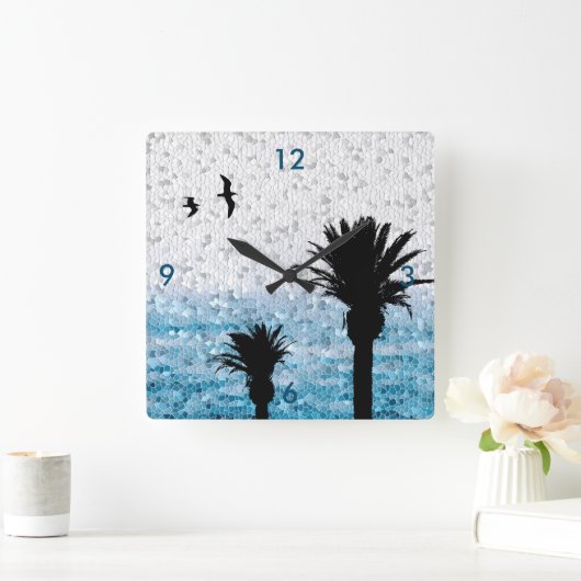 Ontwerp 25 vierkante klok (Huis)