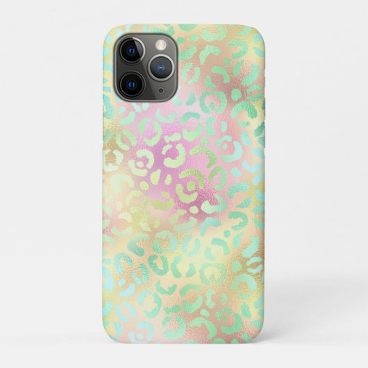 Ontwerp 2 van de Iridescent Leopard-reeks Case-Mate iPhone Case (Achterkant)