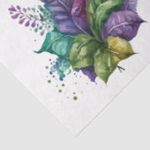 Ontwerp 2 van de Maskerreeks van Mardi Gras Tissuepapier (Detail)