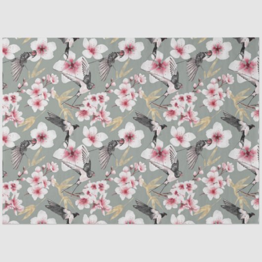 Ontwerp 2 van de Okinawa-serie Tissuepapier (Voorkant)