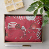 Ontwerp 2 van de Peppermint-specerijreeks Tissuepapier (Geschenk)