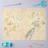 Ontwerp 2 van de  vogelreeks tissuepapier (Craft)