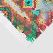 Ontwerp 2 van de Westerne Reeks Tissuepapier (Detail)