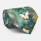 Ontwerp 3 van de Mytical Butterfly-reeks Stropdas (Opgerold)