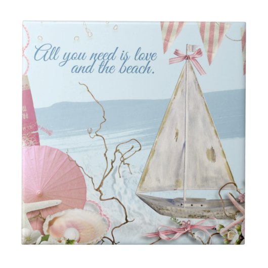 Ontwerp 3 van de Nautische reeks Tegeltje (Voorkant)