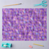 Ontwerp 3 van de Paarse en Gold-reeks Tissuepapier (Craft)