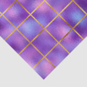 Ontwerp 3 van de Paarse en Gold-reeks Tissuepapier (Detail)