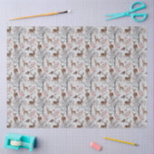 Ontwerp 3 van de Winterbos Reeks Tissuepapier (Craft)