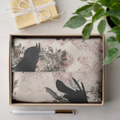 Ontwerp 4 van de Gothic Countenance Series Tissuepapier (Geschenk)