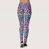 Ontwerp 4 van de Iridescent Leopard-reeks Leggings (Achterkant)
