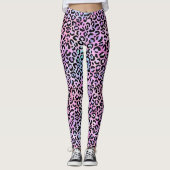 Ontwerp 4 van de Iridescent Leopard-reeks Leggings (Voorkant)