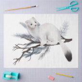 Ontwerp 4 van de kerstvogelreeks tissuepapier (Craft)