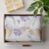 Ontwerp 4 van de Waterverf van de Lavender Reeks Tissuepapier (Geschenk)