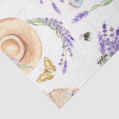 Ontwerp 4 van de Waterverf van de Lavender Reeks Tissuepapier (Detail)