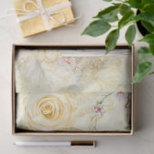 Ontwerp 5 van de Chic Cream Series Shabby Tissuepapier (Geschenk)