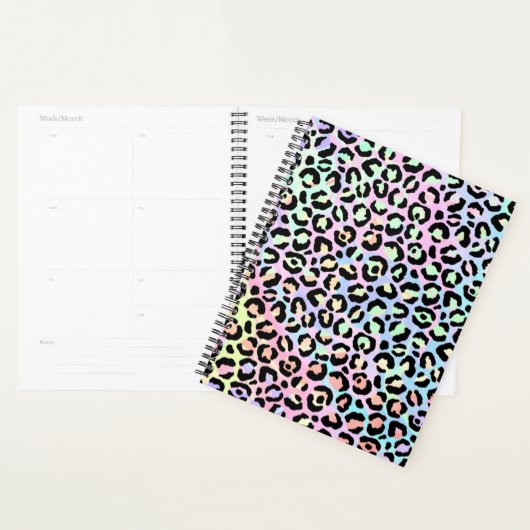 Ontwerp 5 van de Iridescent Leopard-reeks Planner (Display)