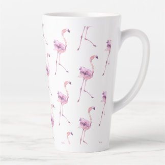 Ontwerp 5 van de Reeks van de Flamingo van de Tend Latte Mok