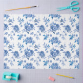 Ontwerp 6 van de blauwe Waterverf reeks Tissuepapier (Craft)