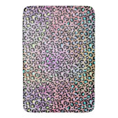 Ontwerp 6 van de Iridescent Leopard-reeks Badmat (Voorkant Verticaal)