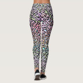 Ontwerp 6 van de Iridescent Leopard-reeks Leggings (Achterkant)