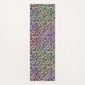 Ontwerp 6 van de Iridescent Leopard-reeks Yogamat (Voorkant)