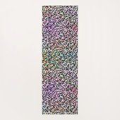 Ontwerp 6 van de Iridescent Leopard-reeks Yogamat (Achterkant)