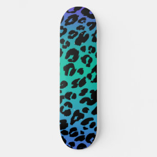 Ontwerp 6 van de multi-Colored Leopard Reeks Skateboard