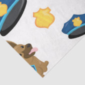 Ontwerp 6 van de politiereeks tissuepapier (Detail)